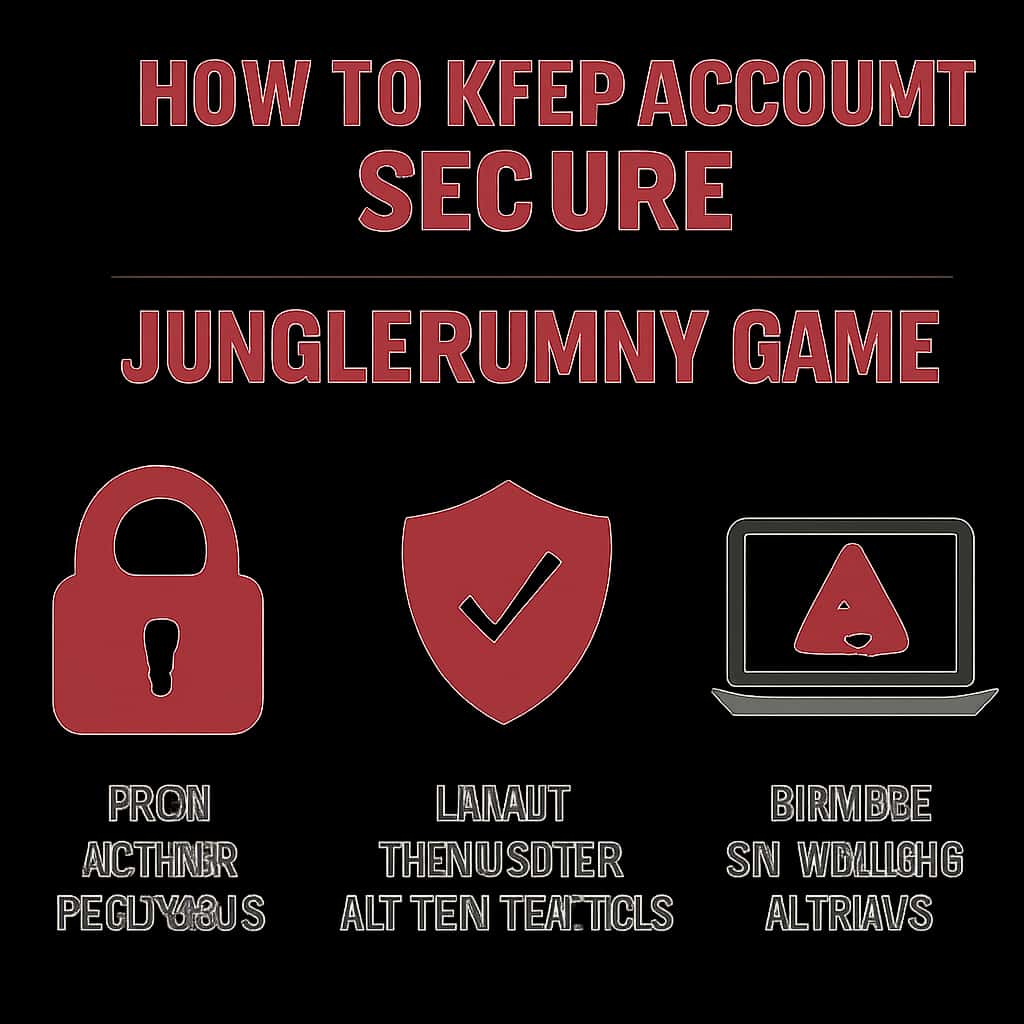 Diagram illustrating security steps for Jungle Rummy Game.
