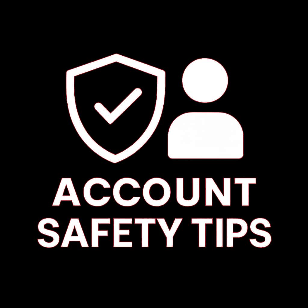 Icon representing account safety tips for Jungle Rummy Game.