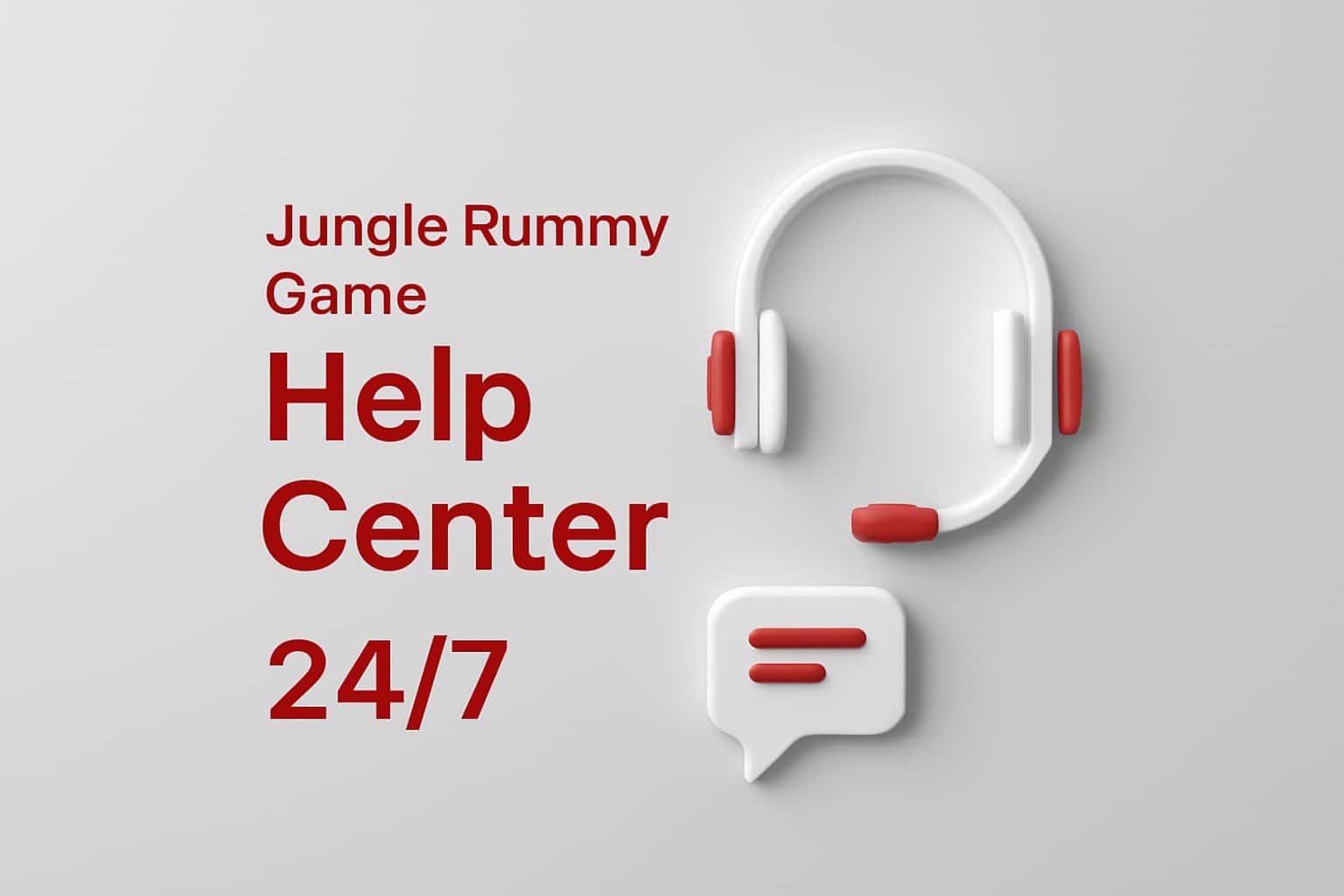 Jungle Rummy Game Help Center 24/7 Interface
